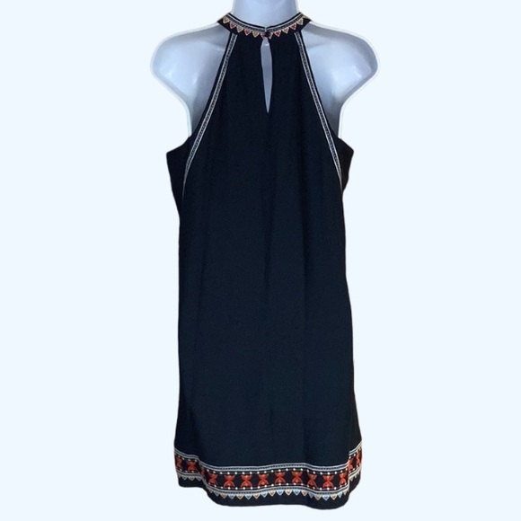 NWT THML - Navy Sleeveless Dress with Embroidery Detail - Picture 3 of 15